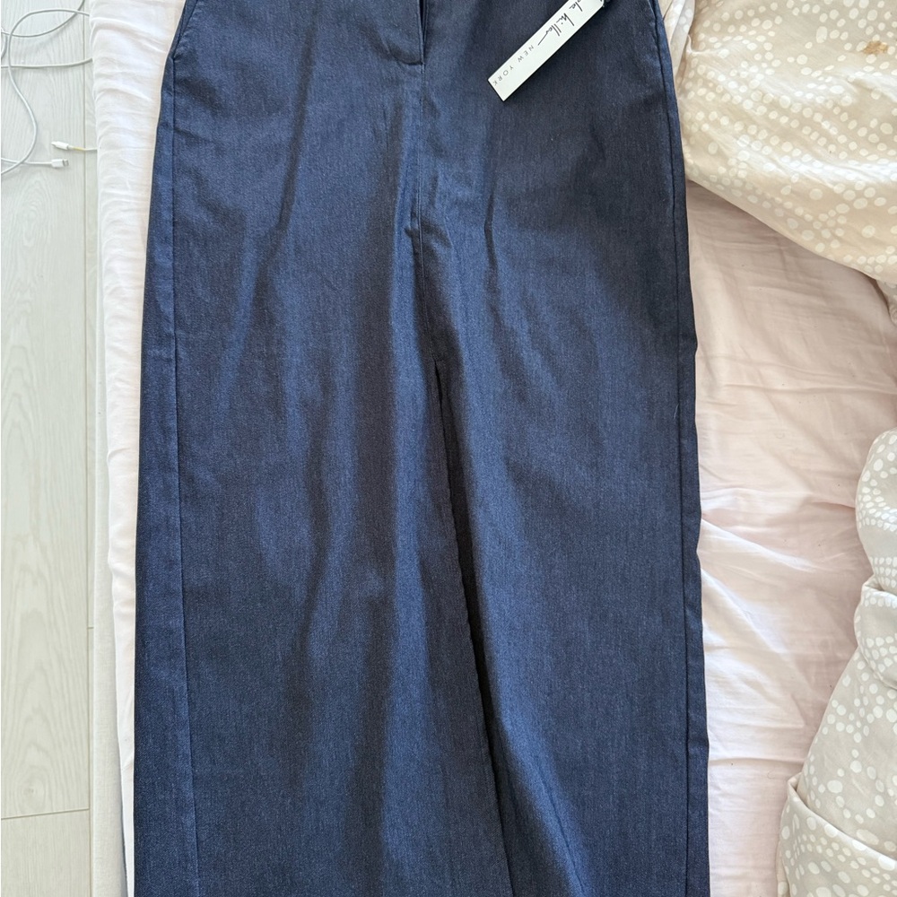 Women’s Navy Denim Skirt Size S
